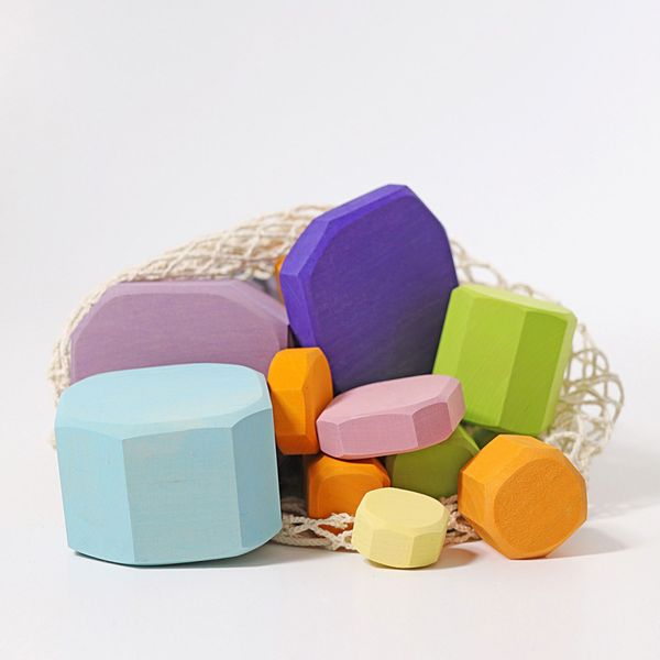 Grimm's store klosser Tree Slices pastell
