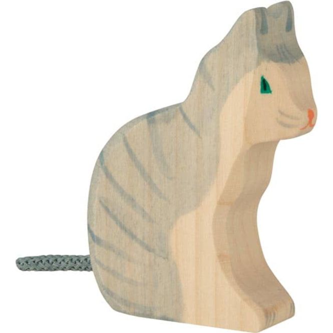 Hovedbilde Holztiger sittende katt