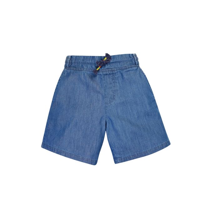 Hovedbilde Frugi blå chambray-shorts