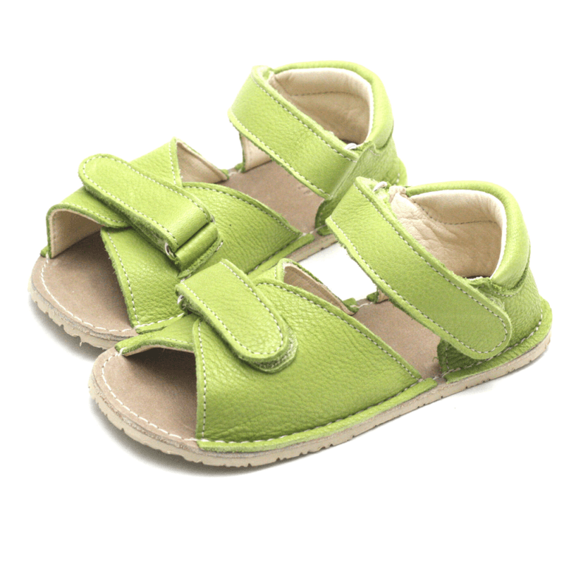 Zeazoo barfotsandaler Dory grønn str. 21-30