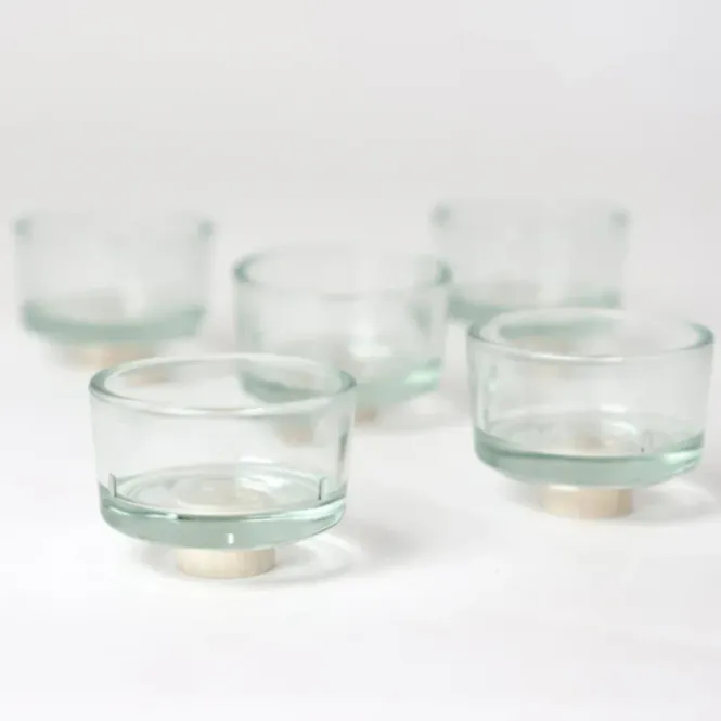 Hovedbilde Grimm's 5-pk. glass til telys til bursdagsring