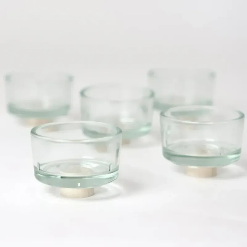 Grimm's 5-pk. glass til telys til bursdagsring