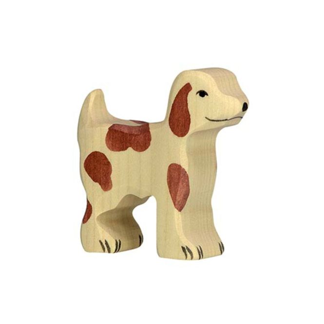 Hovedbilde Holztiger trefigur liten gårdshund