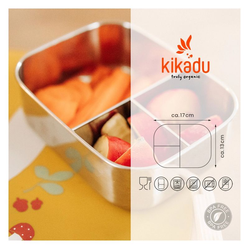 Kikadu matboks 3 rom silikonlokk kanin
