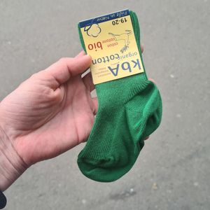 Hovedbilde Hirsch bomullssokker gr&oslash;nn - str. 19-35