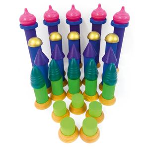 Hovedbilde Bauspiel s&oslash;yler og topper til slott - ...