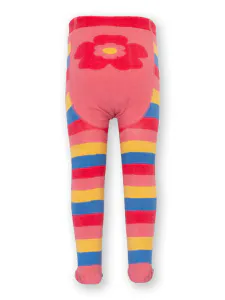 Hovedbilde Kite strømpebukse striper/rosa bomull (AW25)