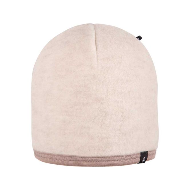 Hovedbilde Pure Pure topplue ull/bomull fleece natur melert