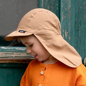 Hovedbilde Pure Pure solhatt barn mellombrun UPF 50+