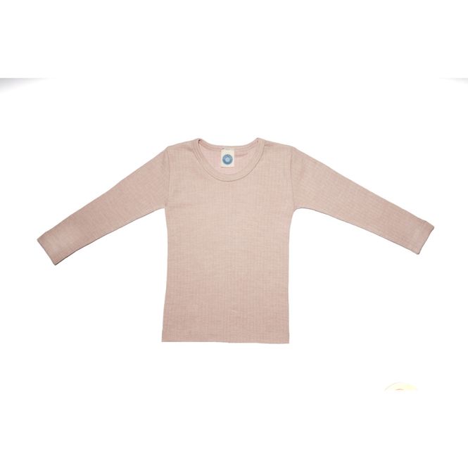 Hovedbilde Cosilana trøye ull/silke/bomull dus rosa - KUN ...