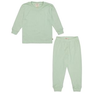 Hovedbilde Loud + Proud todelt pysj striper lysegr&oslash;nn