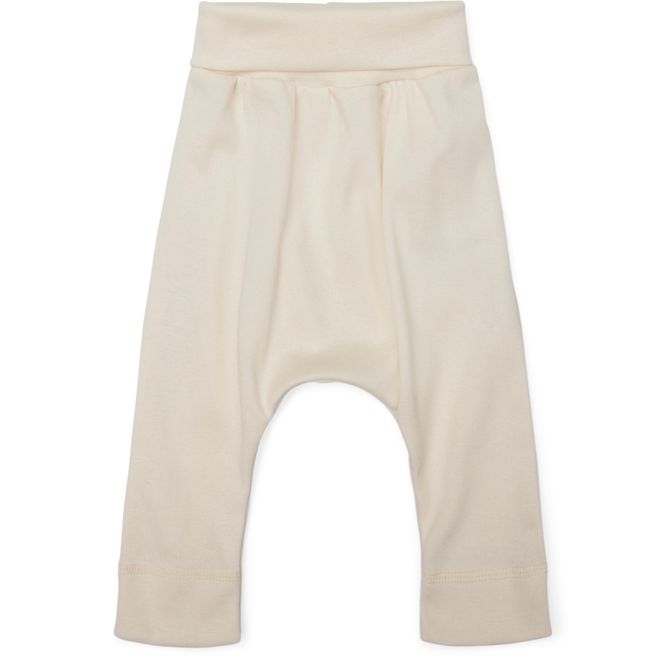 Hovedbilde Petit by Basics myk babybukse Raw White