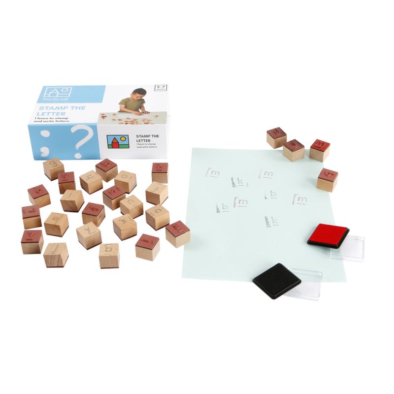 Toys For Life bokstavstempler a-z