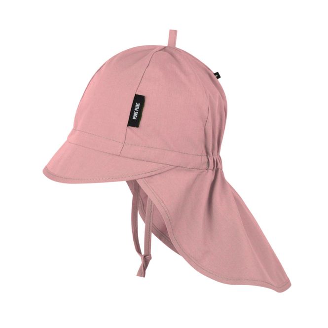 Hovedbilde Pure Pure solhatt capsbrem bomull rosa