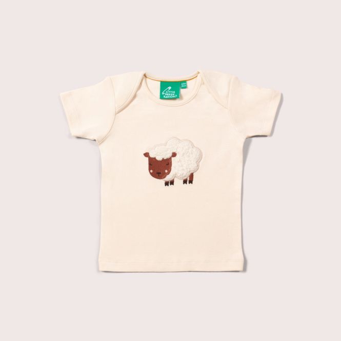 Hovedbilde Little Green Radicals t-skjorte med sau