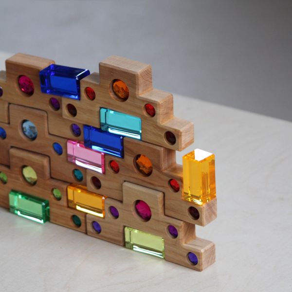 Bauspiel trapper med glitterklosser 16 deler