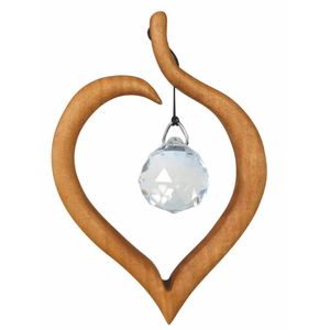 Hovedbilde Sternengasse vindusdekorasjon blad med krystall