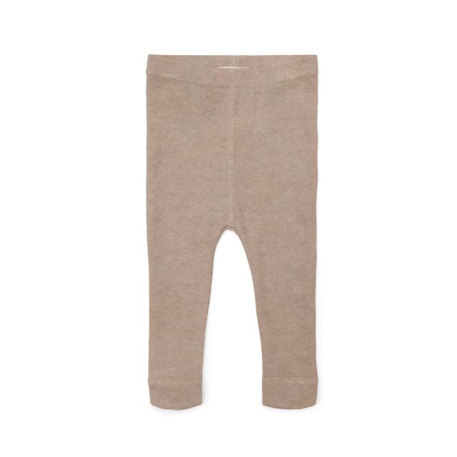 Hovedbilde Petit by Basics ull-leggings baby Sand Melange