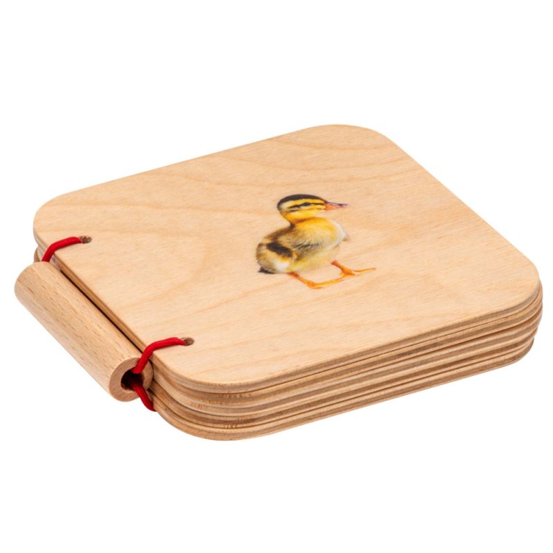 Nienhuis Montessori småbarnsbok i tre - dyr