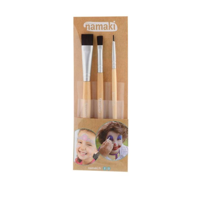 Hovedbilde Namaki sminkepensler 3-pk.