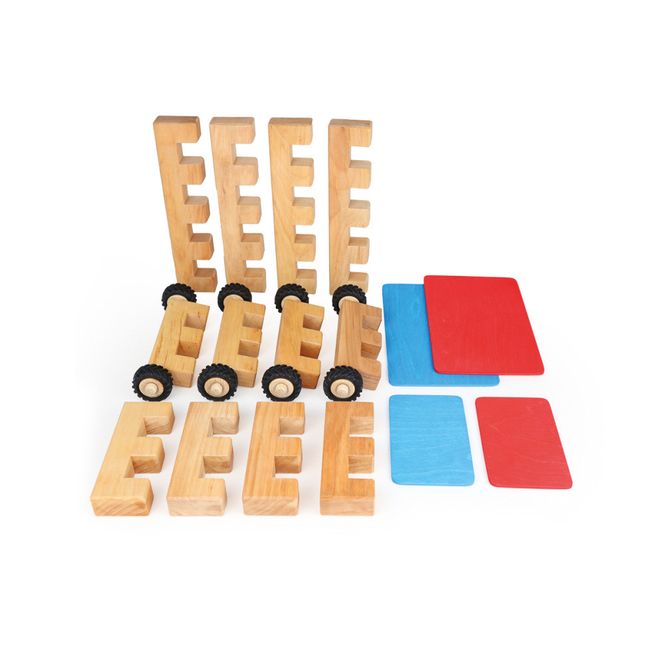 Hovedbilde Bauspiel byggesett hjul 16 deler - ...