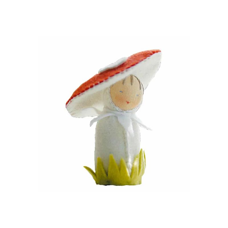 Sy selv liten fluesopp-figur