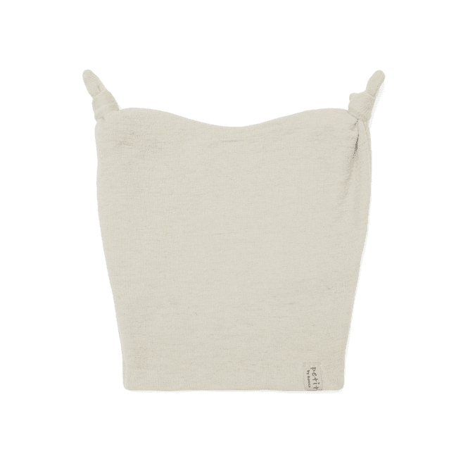 Hovedbilde Petit by Basics topplue baby ull naturhvit