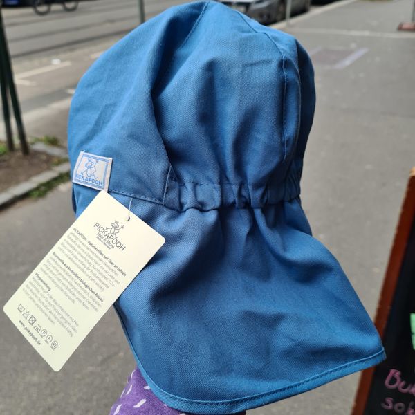 Pickapooh solhatt Felix bl&aring; UPF 60