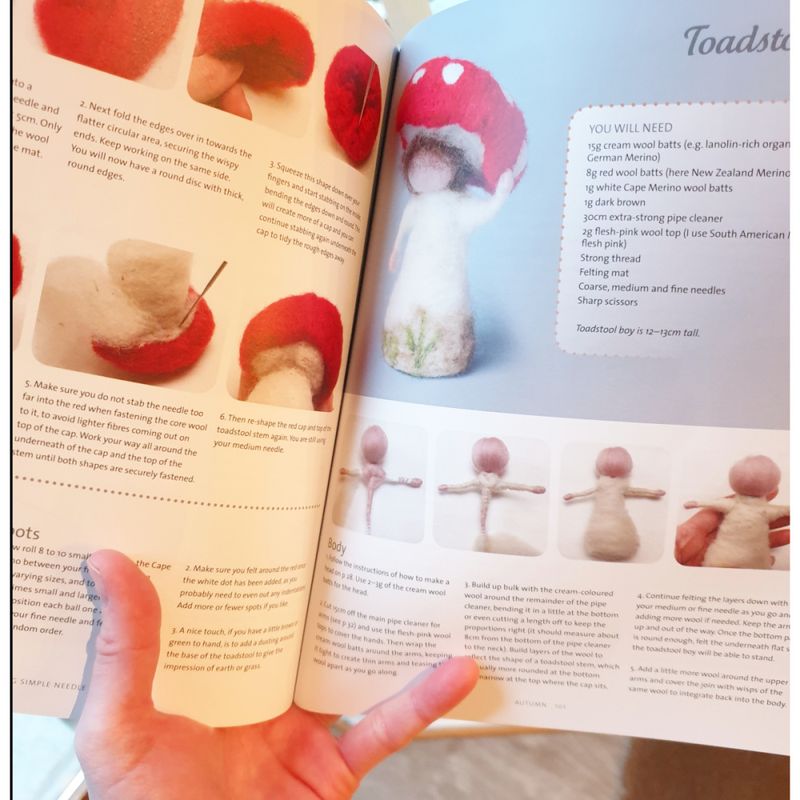 Making Simple Needle Felts av Steffi Stern