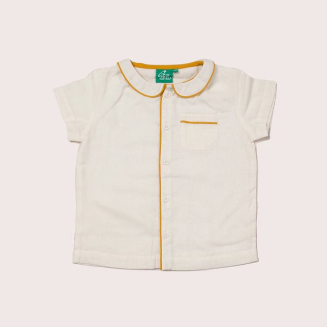 Hovedbilde Little Green Radicals skjorte Peter Pan-krage - ...