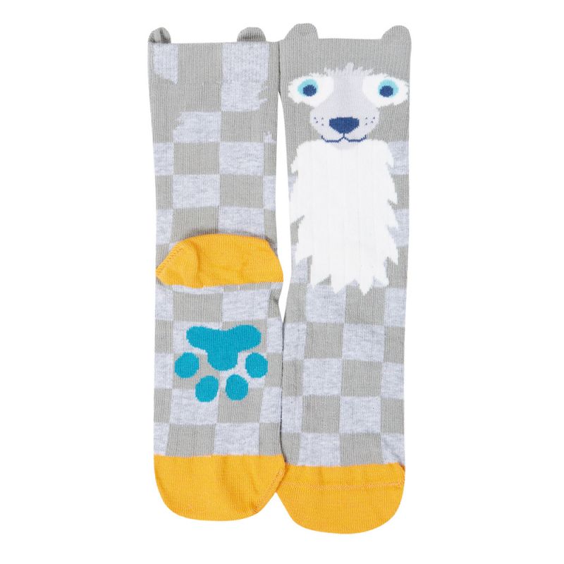Frugi 2-pk. sokker barn ulv/bjørn